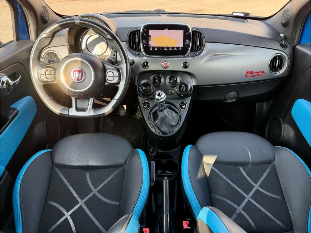 REZERWACJA-Fiat 500S Salon Polska, Bogate wyposazenie,