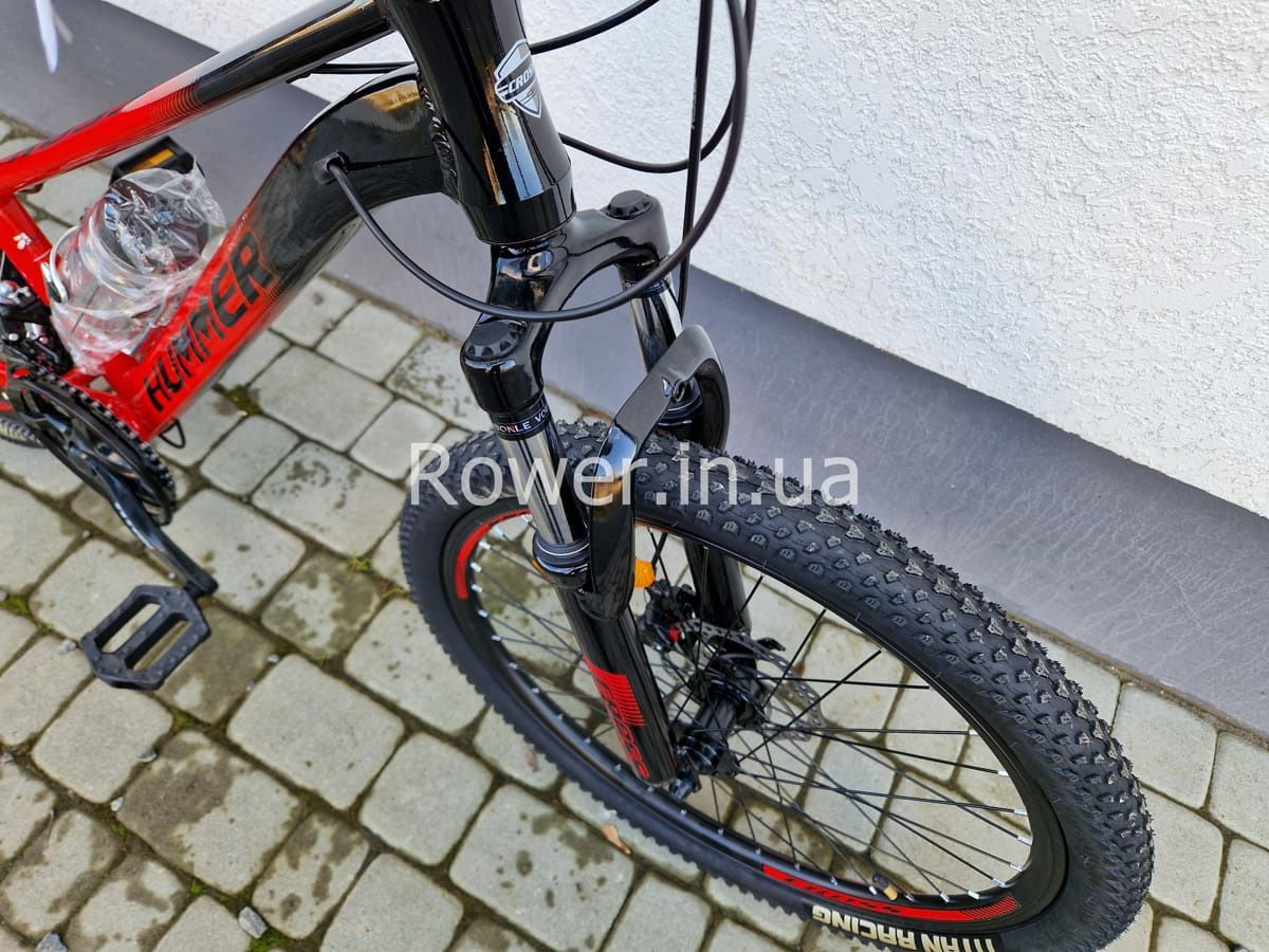 Дитячий велосипед 8-12 років Cross 24" Hummer 2024 Рама-11" red