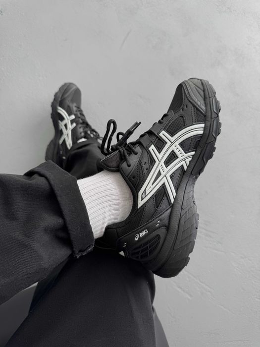 ‼️НОВІ Кросівки Asics Gel-Nunobiki Black White Gore-Tex