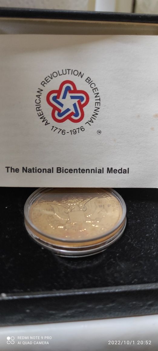 Medalha U.S,A . Original .