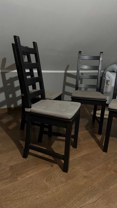Komplet krzeseł do jadalni IKEA