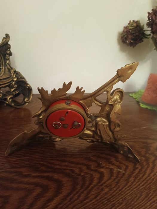 Zegar aniołek z gitarą