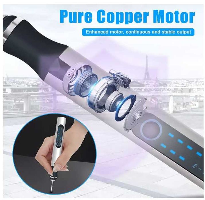 Bezprzewodowe narzędzie do grawerowania DriSubt + akcesoria