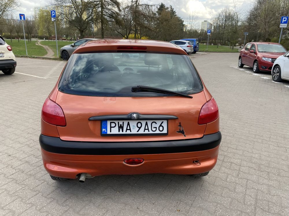 Peugeot 206 3d 1.1 60 km 2000r - Wspomaganie