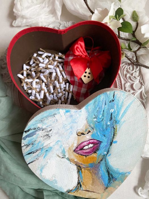 Валентинка.Подарунок на день закоханих. 100 причин чому я тебе кохаю