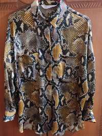 Блузка Zara шелковая лёгкая