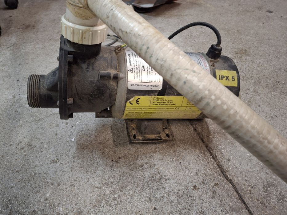 Pompa do wanny z chydromasażem