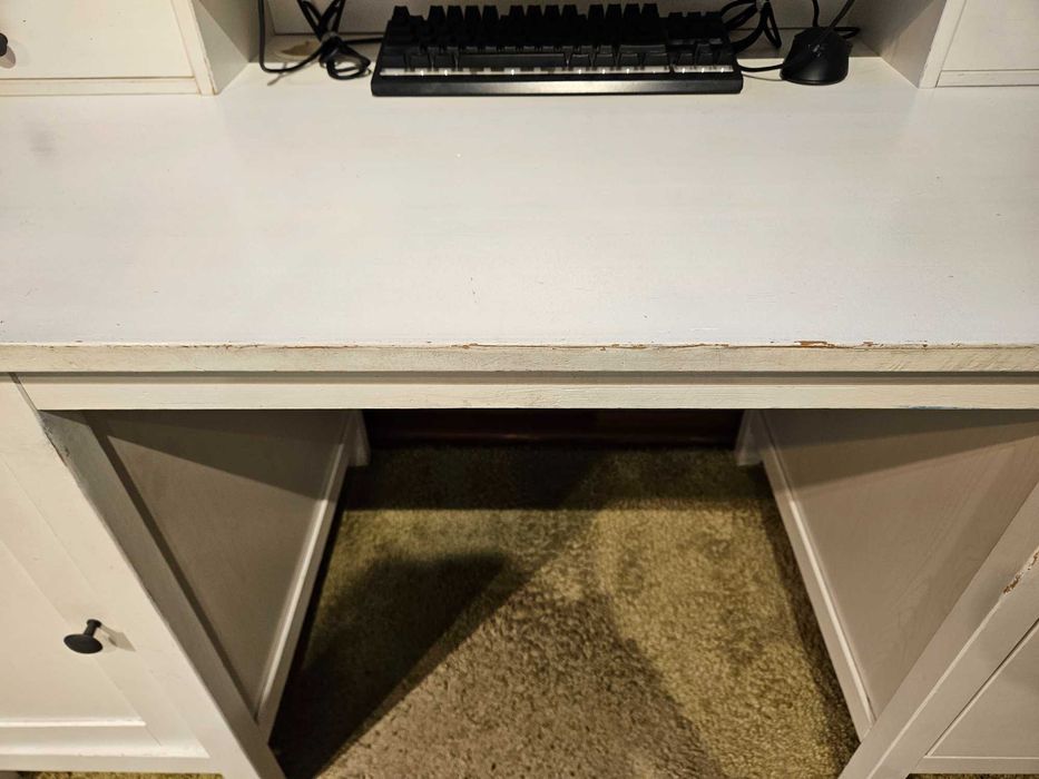 Biurko z nadstawką Ikea Hemnes