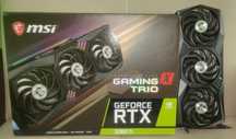 MSI GEFORCE RTX 3060 TI gaming x trio 8gb gddr6