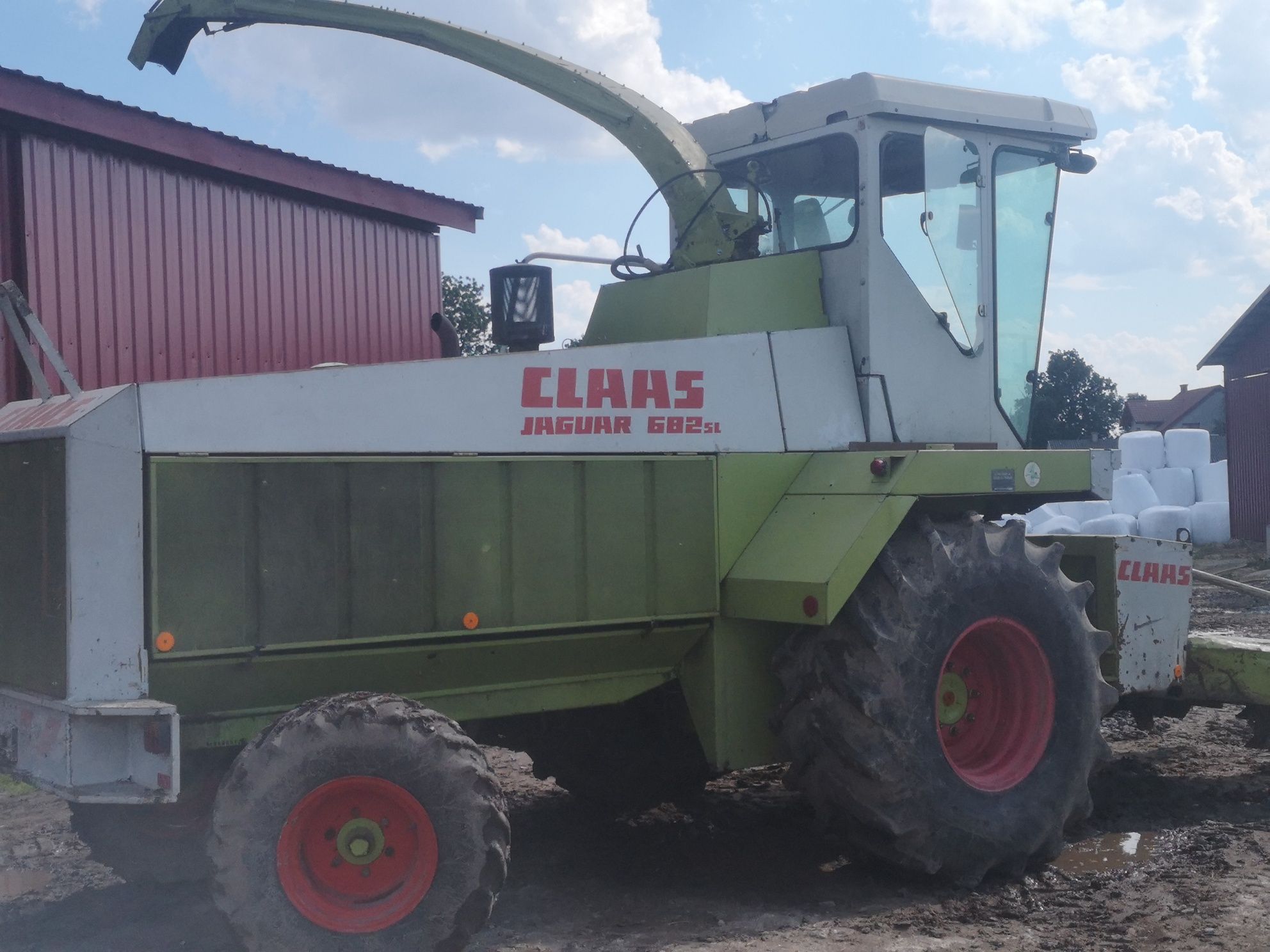 Sieczkarnia Claas jaguar 682