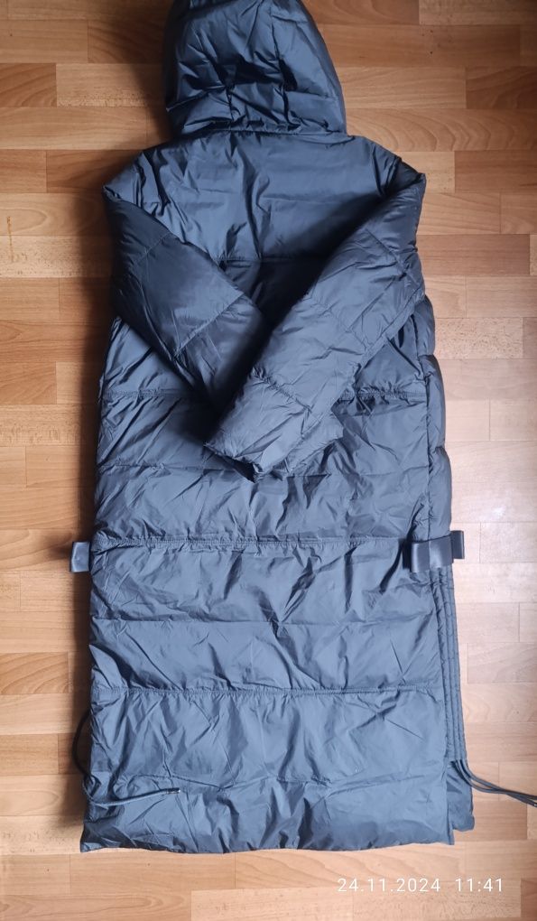 Длинное зимнее  пальто р.46-50, L