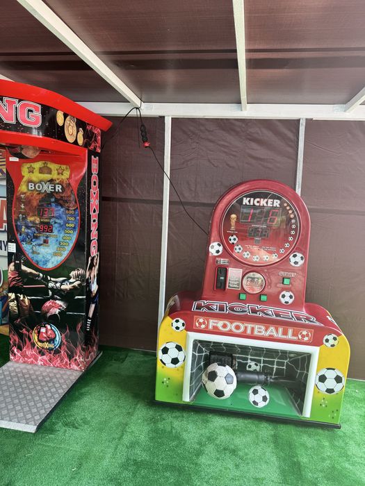 Wynajem automatów do gier, boxer, kopacz,