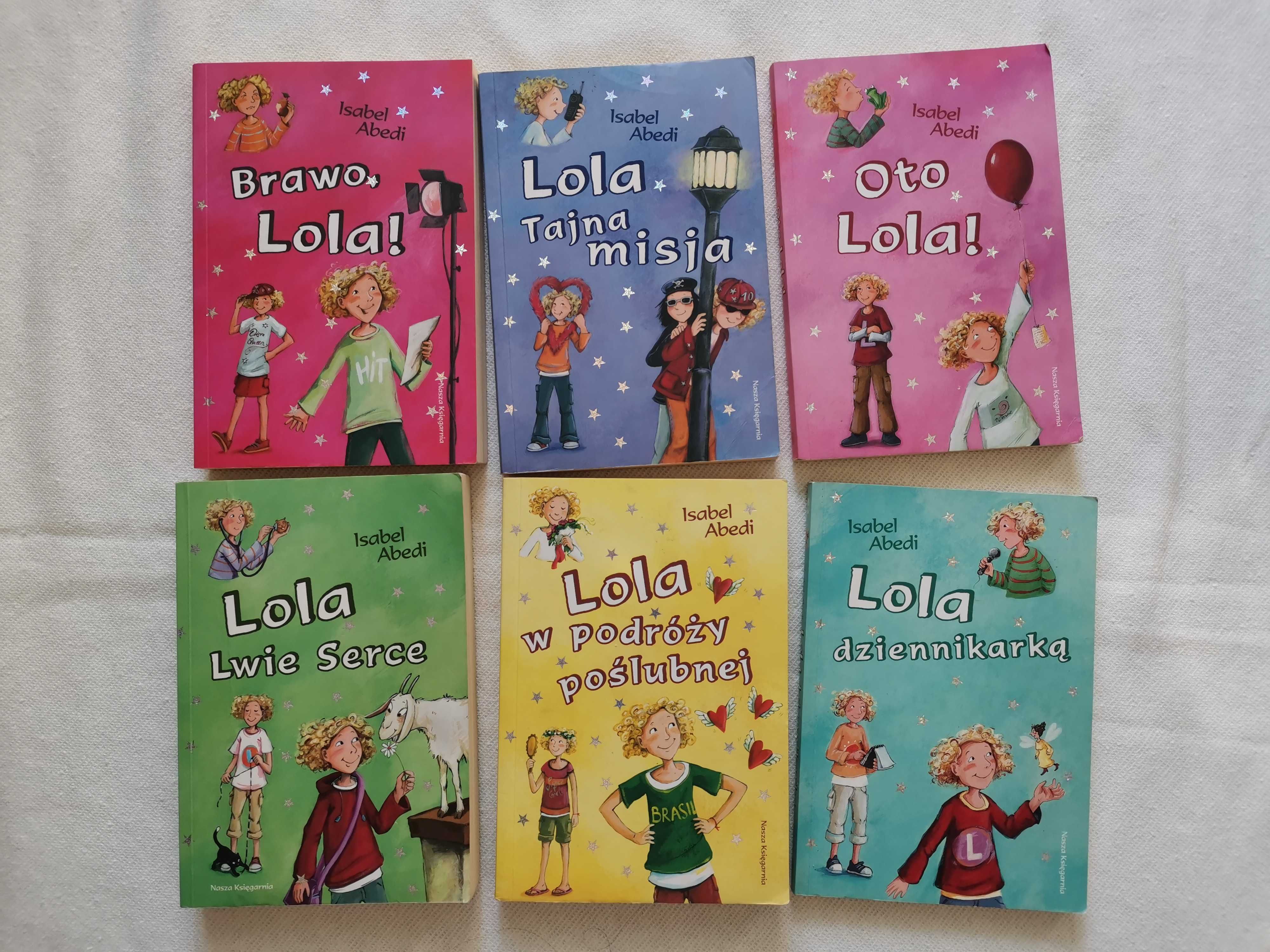Książki dla nastolatek z serii "Lola ..." Isabel Abedi