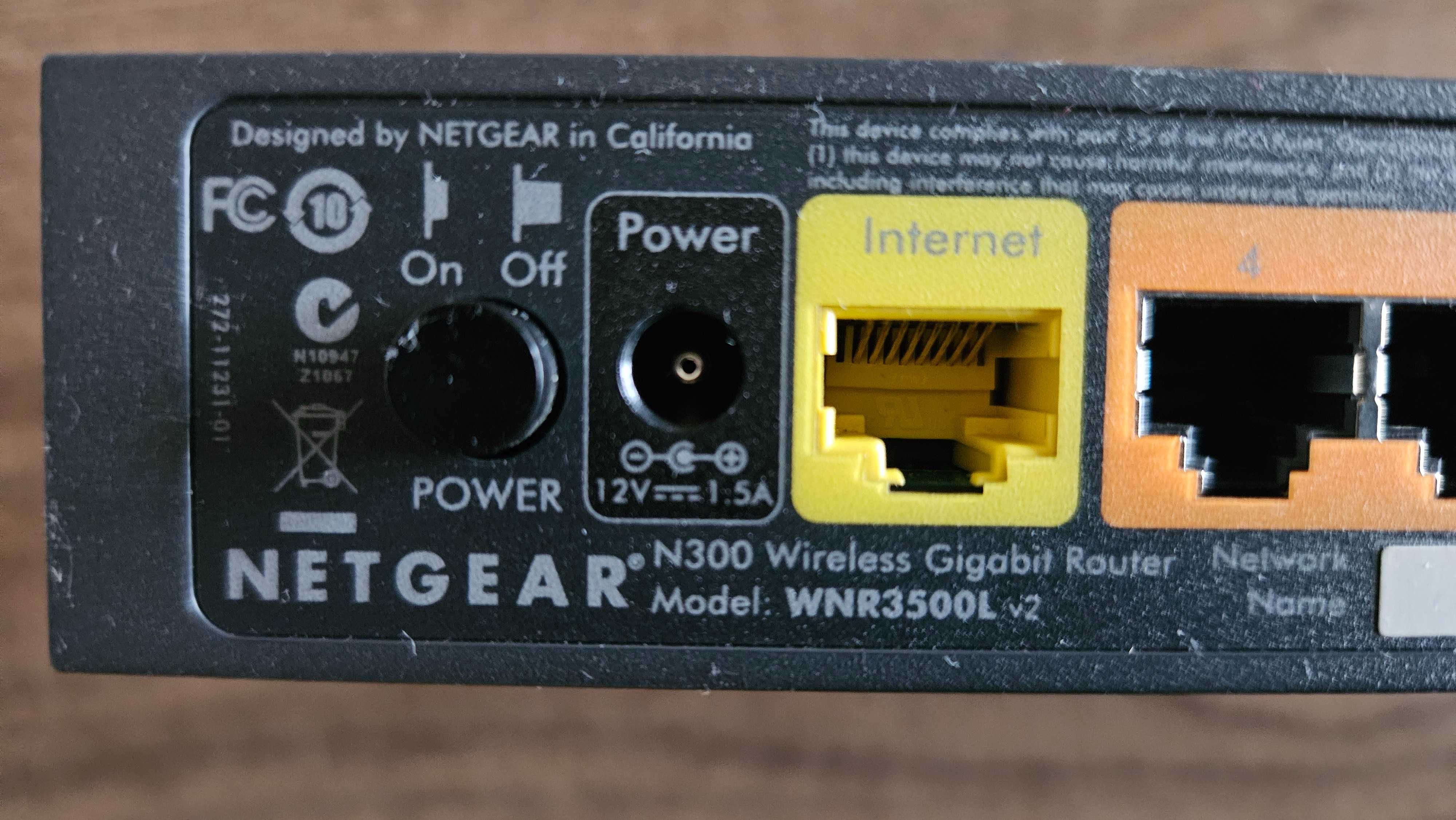 Router NETGEAR WNR3500L v2