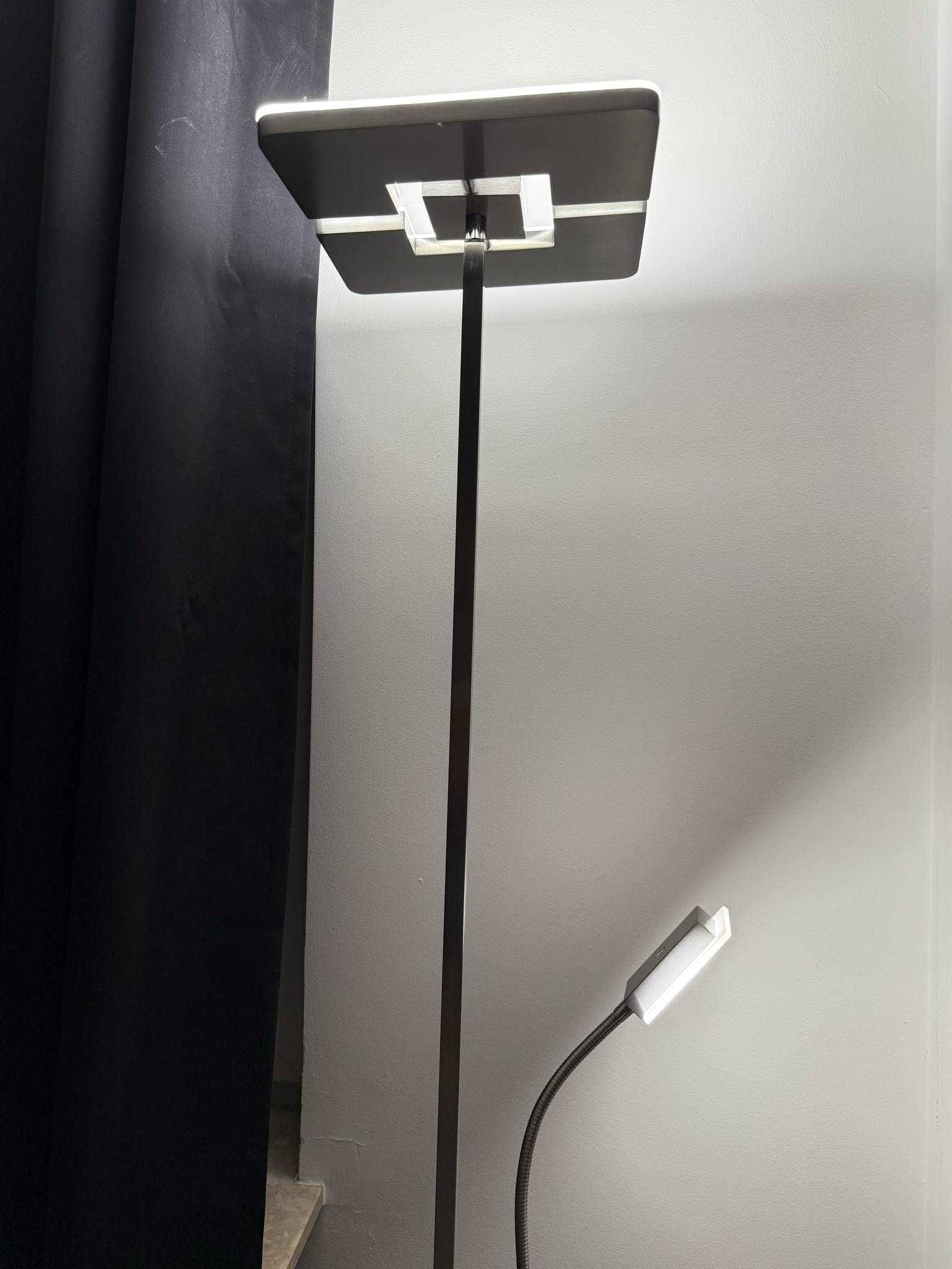 Lampa stojąca podłogowa nowoczesna LED CASALUX 185cm ramię do czytania