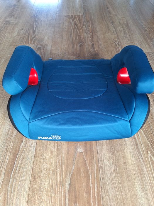 2x Poddupnik fotelik samochodowy PUMA 15-36kg turkusowy burgund isofix