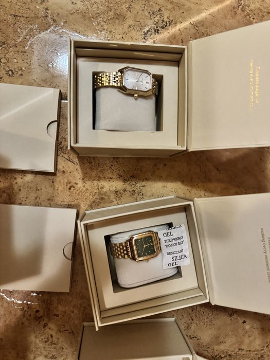 Годинники Burker isabell gold brown /macy gold, julia gold black mesh