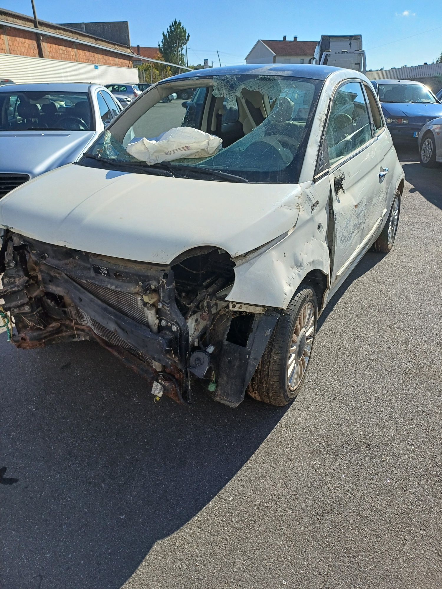 Fiat 500 1.2 gasolina para peças