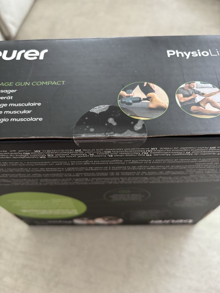 Aparelho de massagem muscular da Beurer