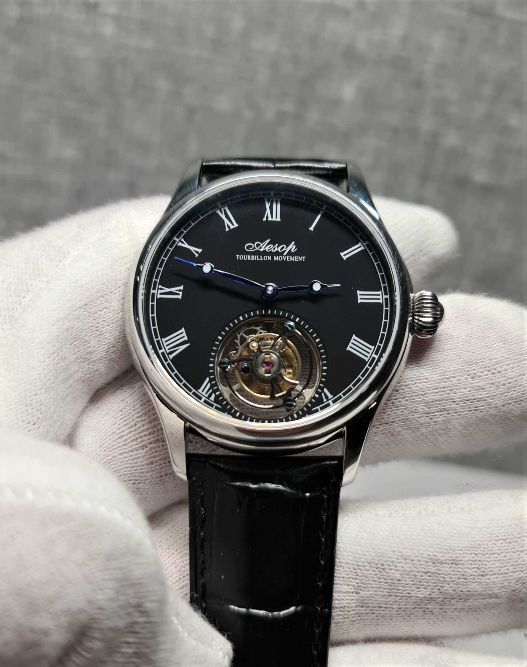 Чоловічий годинник часы Aesop Automatic 42.5mm Tourbillon Sapphire