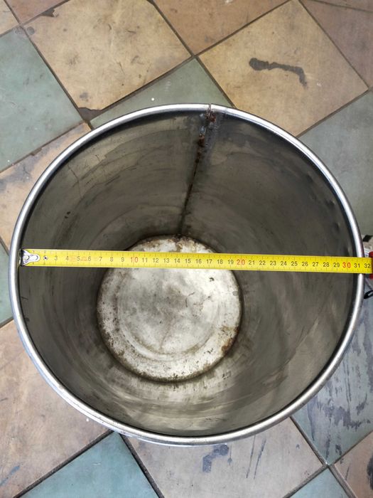 Бак нержавейка гастроемкость 35 л