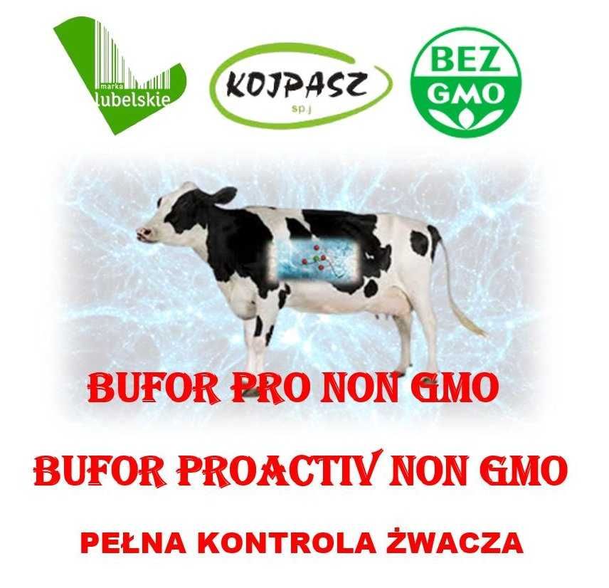 BUFOR Pro Activ NON GMO przeciw kwasicy dla bydła - 25 kg KOJPASZ