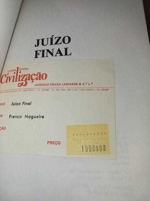 Juízo Final de Franco Nogueira