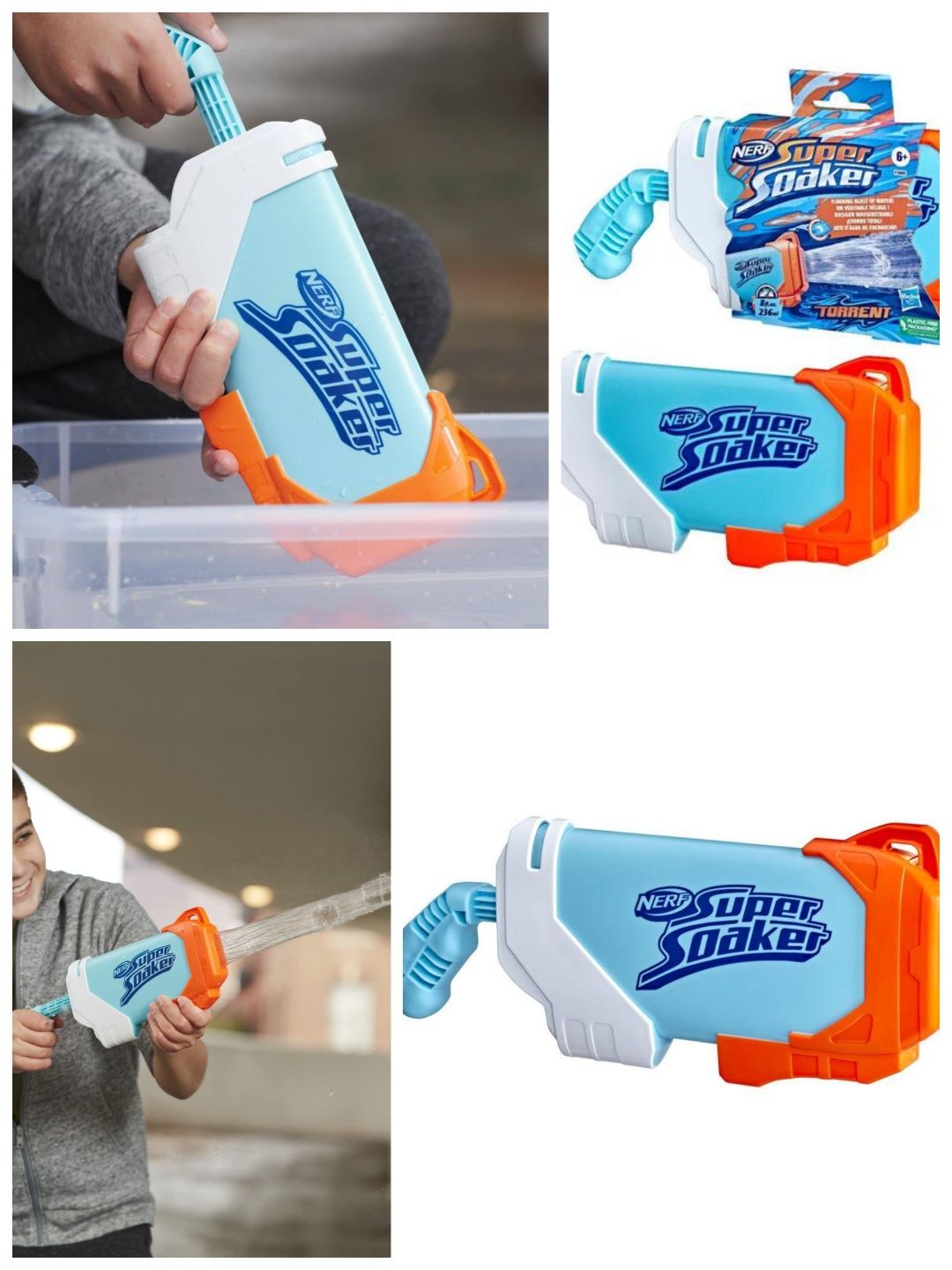 Nerf Super Soaker - pistola de água