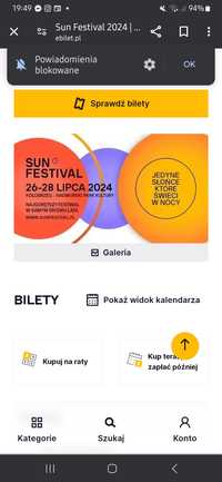Sunset festival 2024