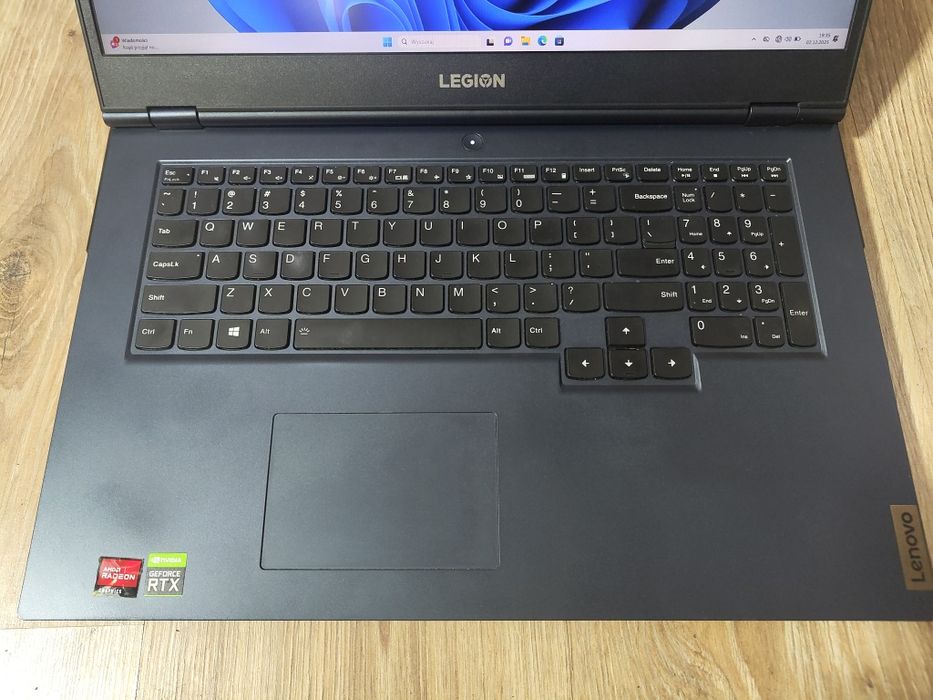 Lenovo legion 17ach6h, Ryzen 7 5800H, RTX 3060