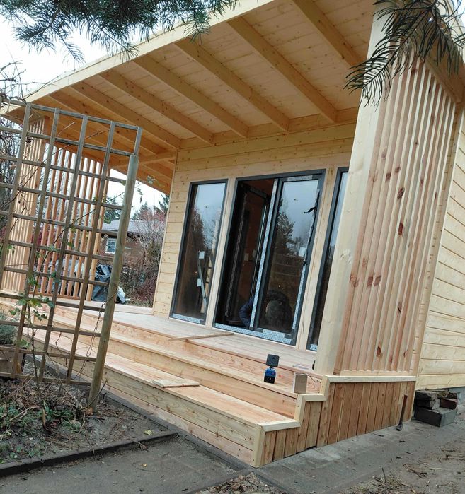 Altana ogrodowa, domek letniskowy zadaszenie taras drewniany LUBELSKIE