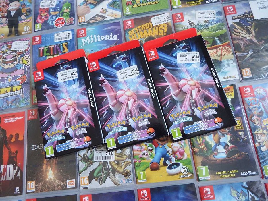 GRY NINTENDO SWITCH Super Mario Pokemon Crash FIFA LEGO Star Wars
