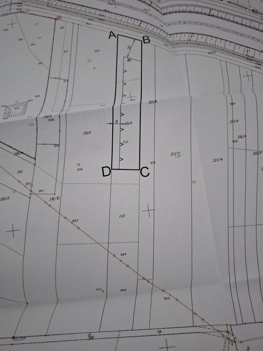 Działka nr 319/6 w miejscowości Czyszkówek o pow. 5495m² z WZ