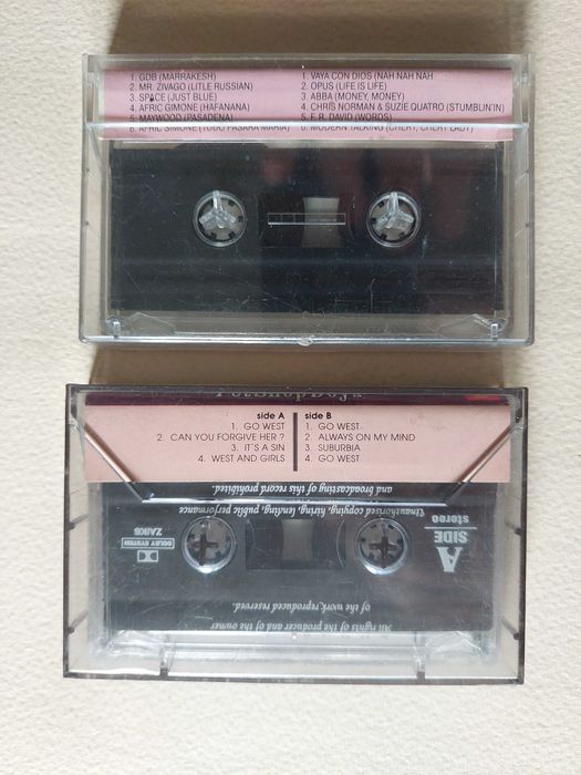 Касети. Modern Tolking. Pet Shop Boys. Michael Jackson. E - ROTIC...