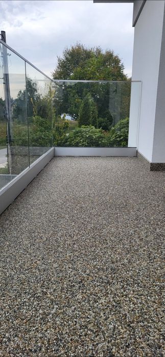 kamienny dywan balkon schody taras hydroizolacja usługa materiały