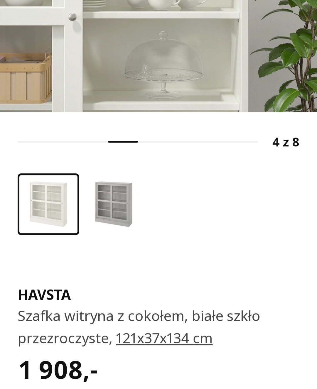 witryna Ikea HAVSTA