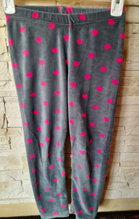 Leginsy welurowe roz. 128