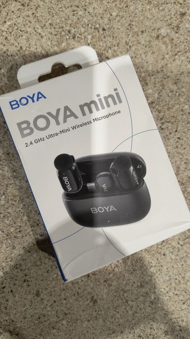 Петличний бездротовий мікрофон Boya Mini