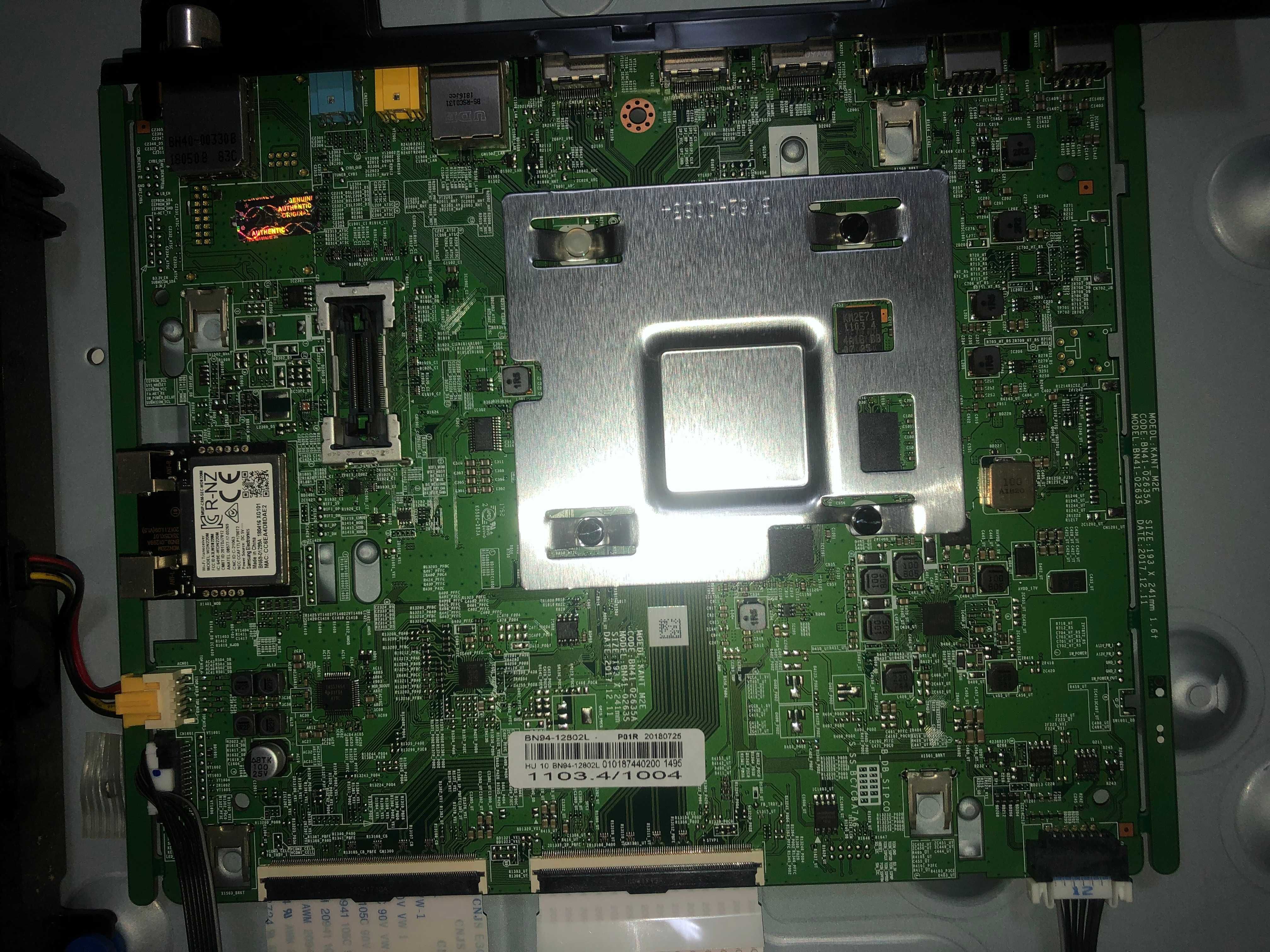 Peças TV Samsung UE55NU7105K Fonte BN44-.00932C/B  Board BN41-.02635A