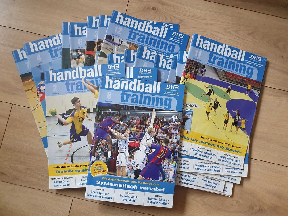 Czasopismo trenerskie Handballtraining, piłka ręczna, trener