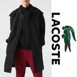 LACOSTE płaszcz przeciwdeszczowy parka z odpinanym kapturem - rozm M