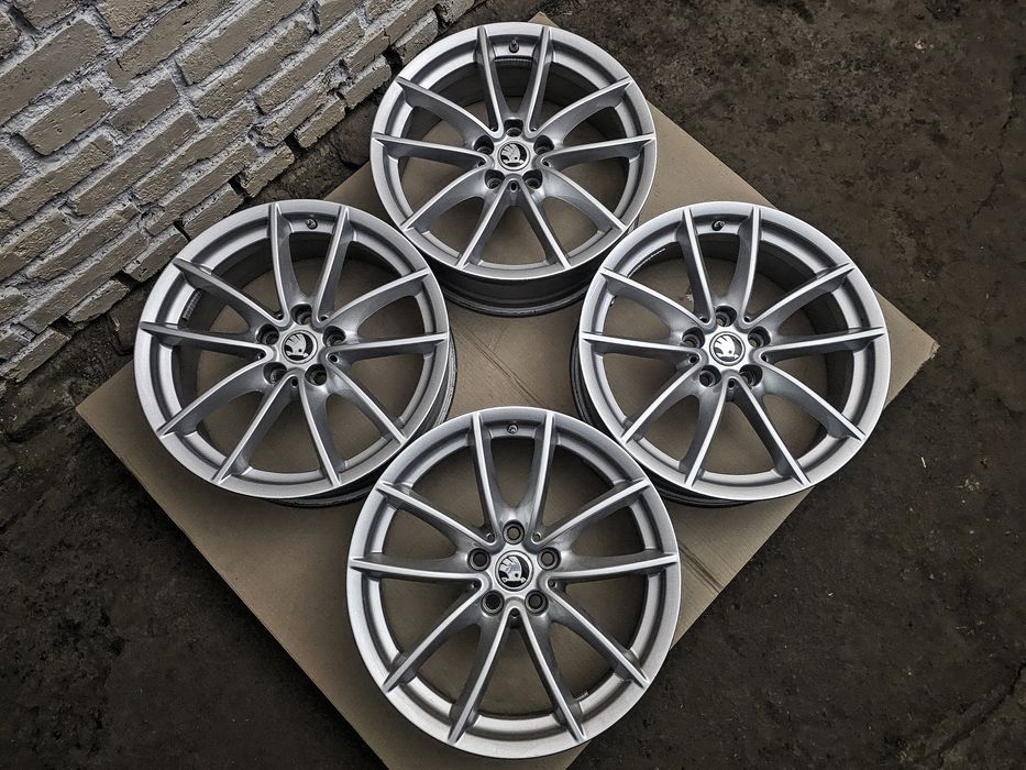 Диски R18 5x112 SKODA | Original | Germany | Audi/VW/Seat | Стан нових