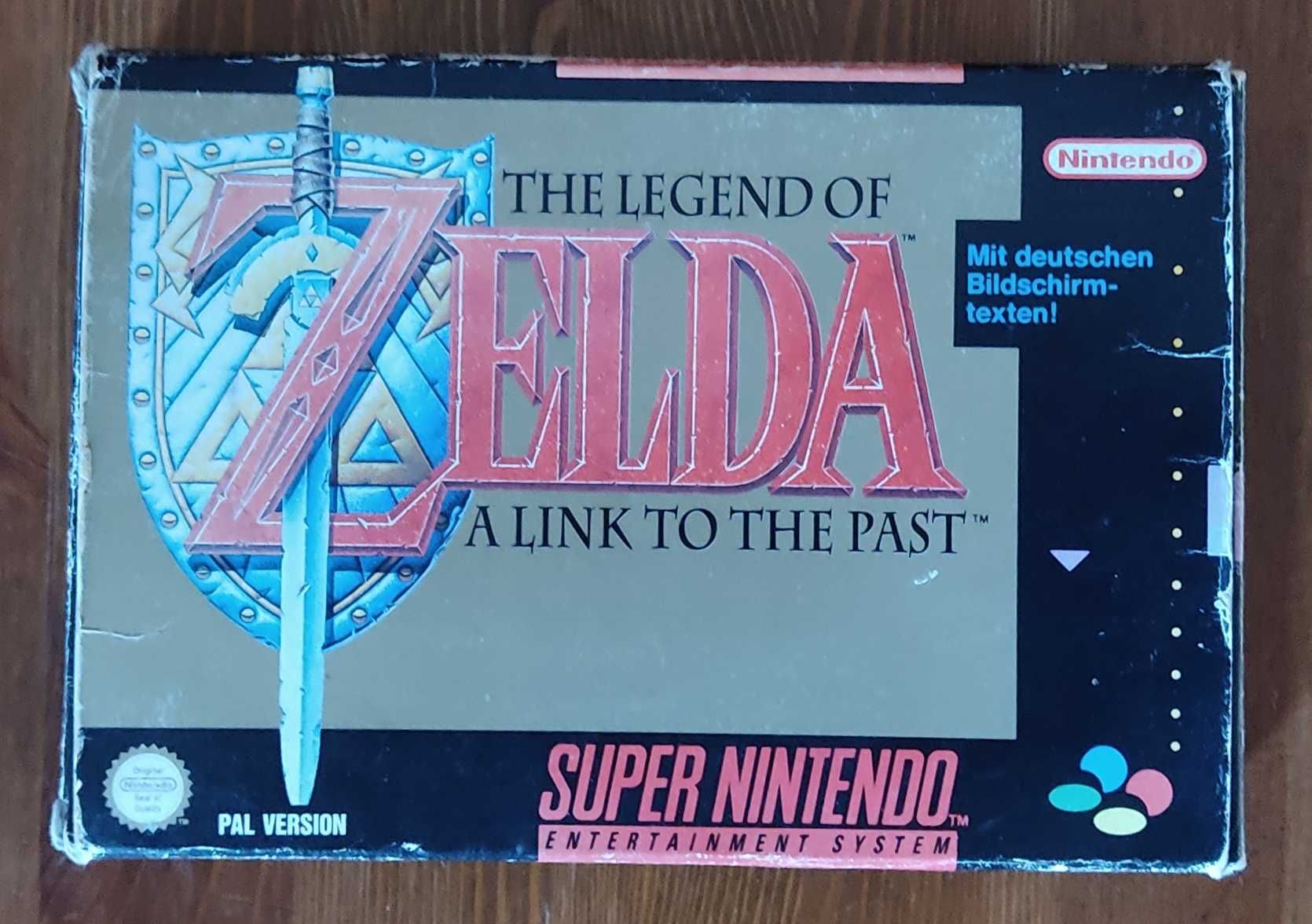 A LENDA de ZELDA para Super Nintendo COMPLETO e em bom estado.