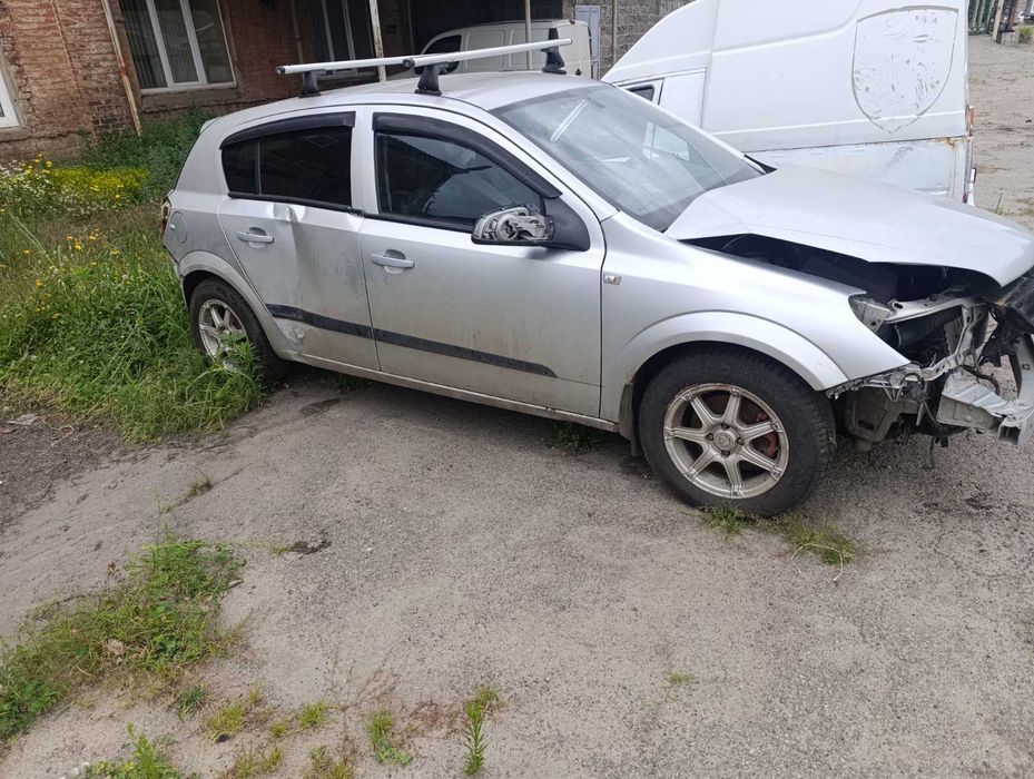 Опель Астра после дтп