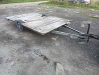 Przyczepa platforma transportowa kemping