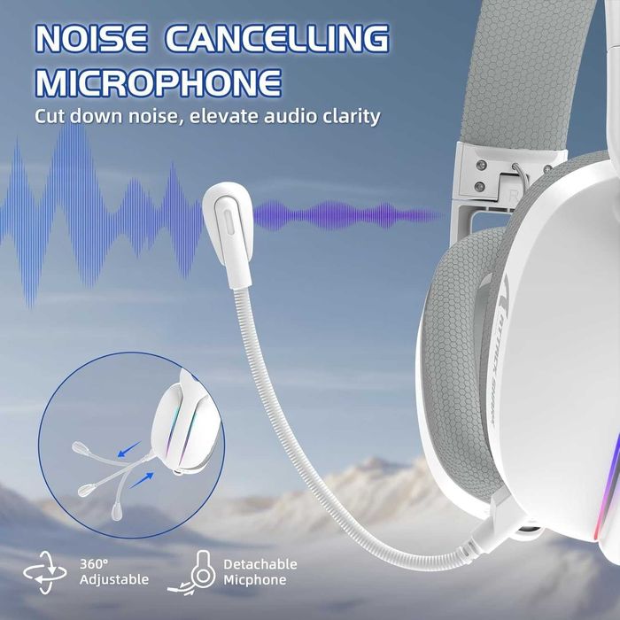 Słuchawki do Gier ATTACK SHARK L90 Ultralight Wireless Bluetooth 2.4G