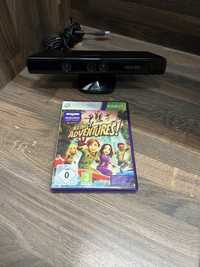 Xbox 360 Sensor Kinect plus Super Gra Kinekt Adventures!