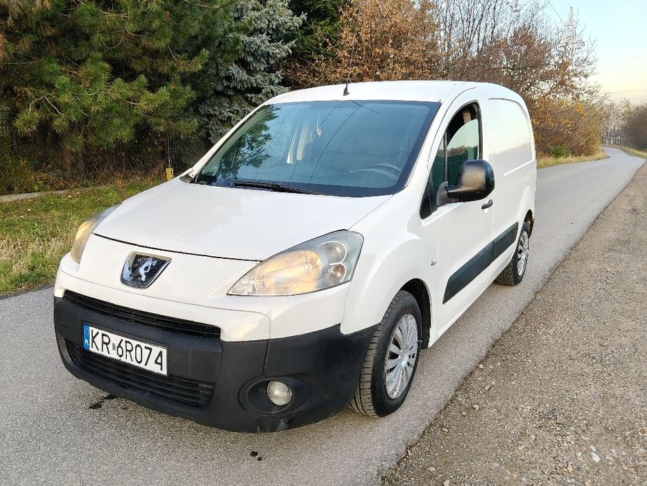 PEUGEOT PARTNER 1.6 HDI 3-osobowy Sprawny Ekonomiczny 2009r