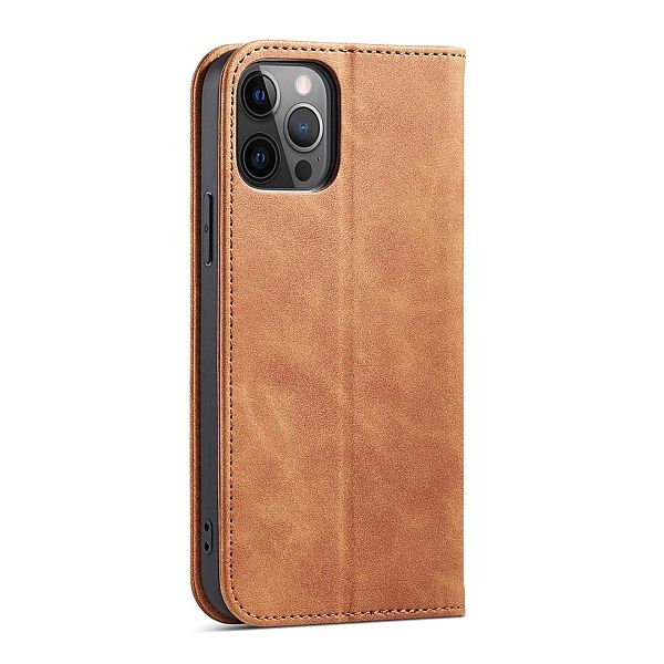 Etui Fancy Braders Case do iPhone 12 Pro Max brązowy