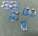 Зарядка для литиевых аккумуляторов 18650 и TP4056 5В 1А Type-C - 5 PCS